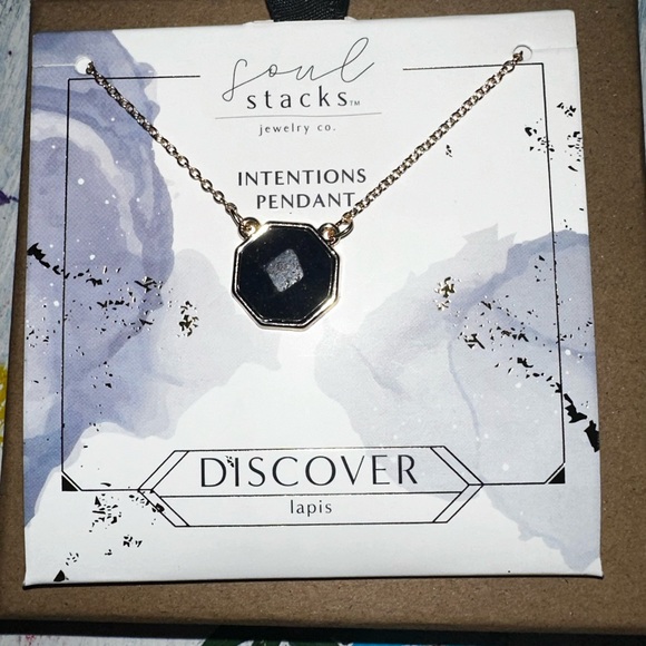 NEW- Soul Stacks Intentions Pendant in Gold and Black Onyx.
ASK if this is avail - Picture 4 of 8